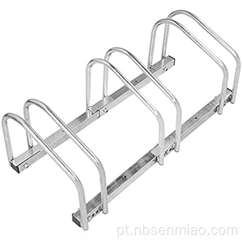 Suporte de armazenamento ajustável para 3 bicicletários e suporte para bicicletas